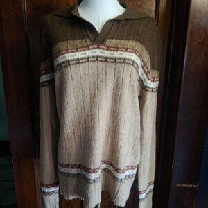 Vtg Sundowner Collared Sweater Shirt